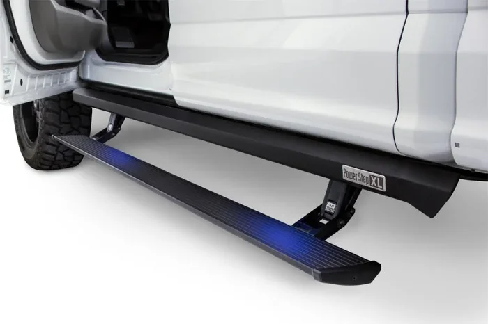 AMP Research 2022 Ford F-250/350/450 (250/350 Only Sync 4 Models) Crew Cab PowerStep XL – Black