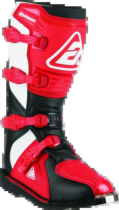Answer AR1 Boot Black/Red Size – 129.7 lb