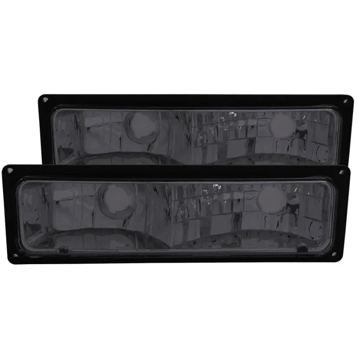 ANZO 1988-1998 Chevrolet C1500 Euro Parking Lights Smoke2.4 lb