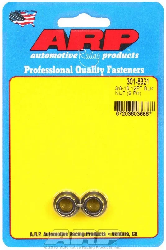 Arp 3/8-16 12pt Nut Kit 2pk