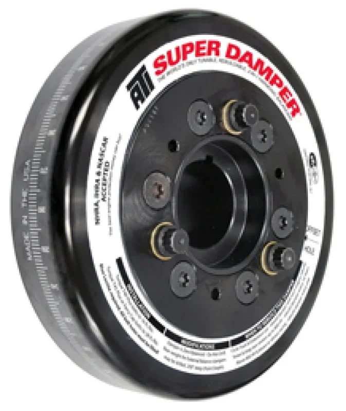 ATI Damper – 6.325in – Steel – AMC 304-401 – V8 – Ext Bal – 240 Deg OEM Weight – 3 Ring