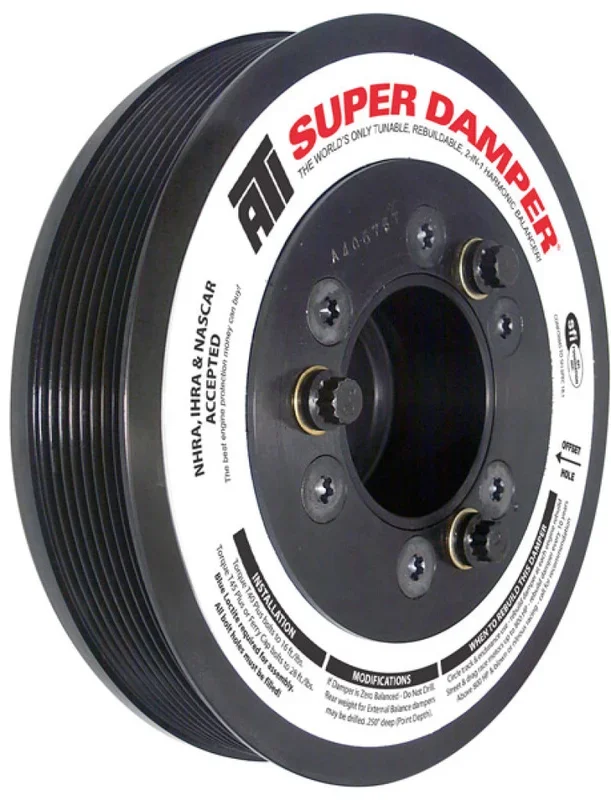 ATI Damper – 7.45in – Steel – 8 Grv – Ford 7.3 – Powerstroke – 99-03 – Ext Bal – 3 Ring – Diesel14.7 lb