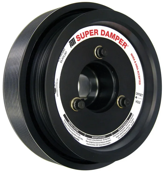 ATI Damper – 7.81in – Alum – 6/10 Grv – Ford GT 500 – 5.4 / 5.8 – 07-14 – 10 Percent OD Size