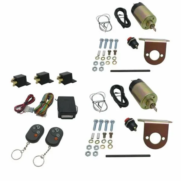 Auto-Loc 2 Door Remote Shaved Handle Kit 35lb Solen.