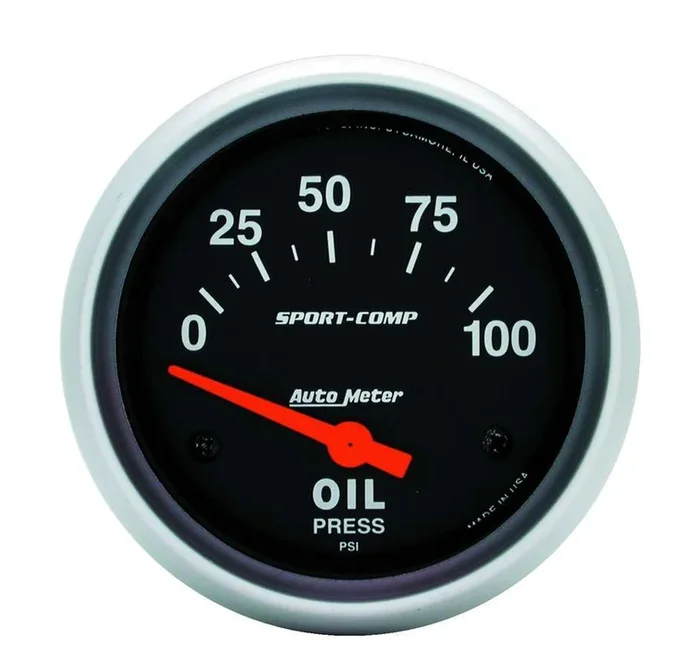Autometer 0-100 Oil Pressure Gauge