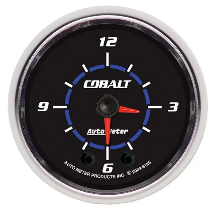 Autometer 2-1/16 Cobalt Hi-Def Clock