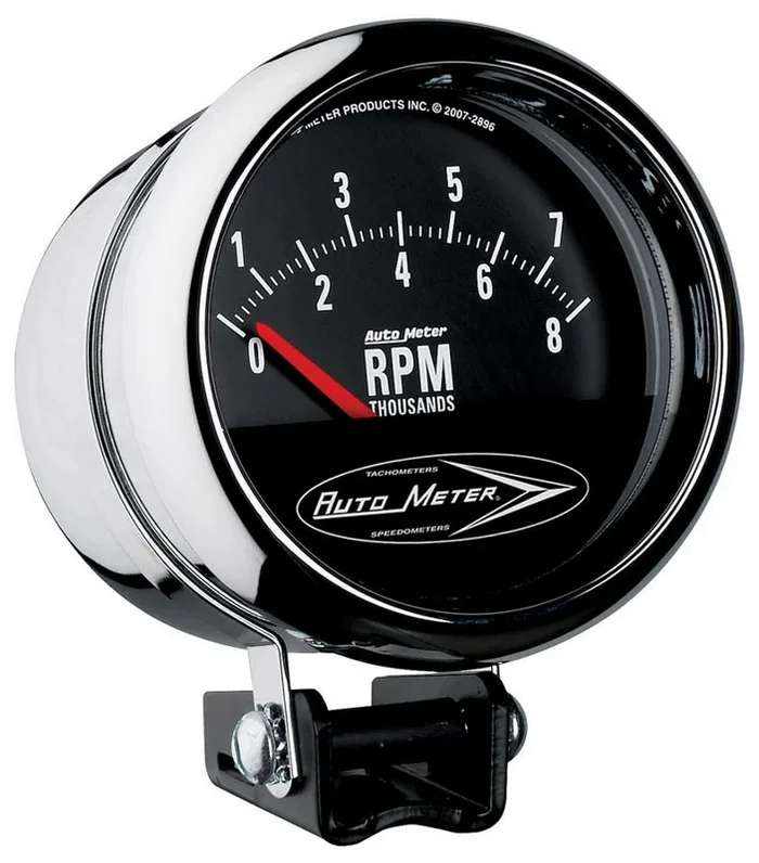 Autometer 3-3/4 Tach 8000RPM – Short Sweep