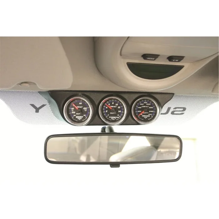 Autometer 99-07 Ford Super Duty / 03-07 Dodge Ram Black Triple Overhead Console Pod1.0 lb