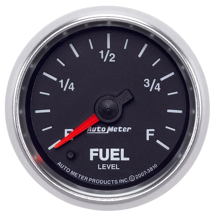 Autometer GS 2 1/16in. 0-280 Ohms Fuel Level Gauge – Stepper Motor