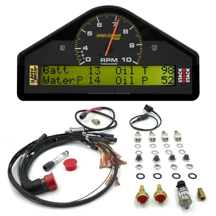 Autometer Pro-Comp Race Dash 0-4-10K RPM 7.5×4.0×1.5