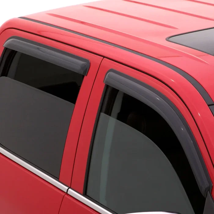 AVS 00-02 Ford Excursion Ventvisor Outside Mount Window Deflectors 4pc – Smoke