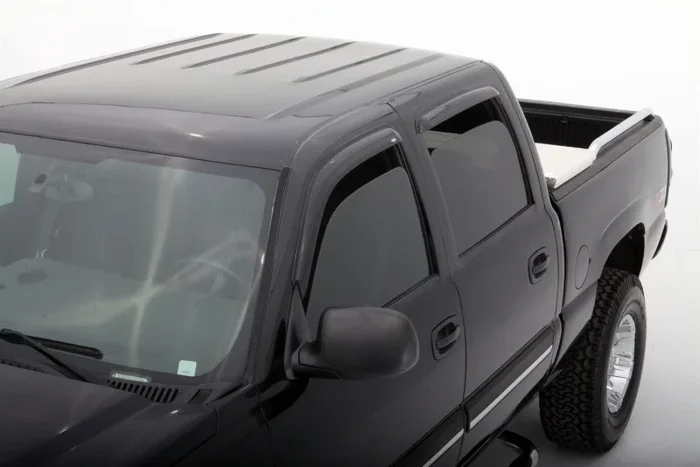 AVS 02-06 Cadillac Escalade EXT Ventvisor Outside Mount Window Deflectors 4pc – Smoke