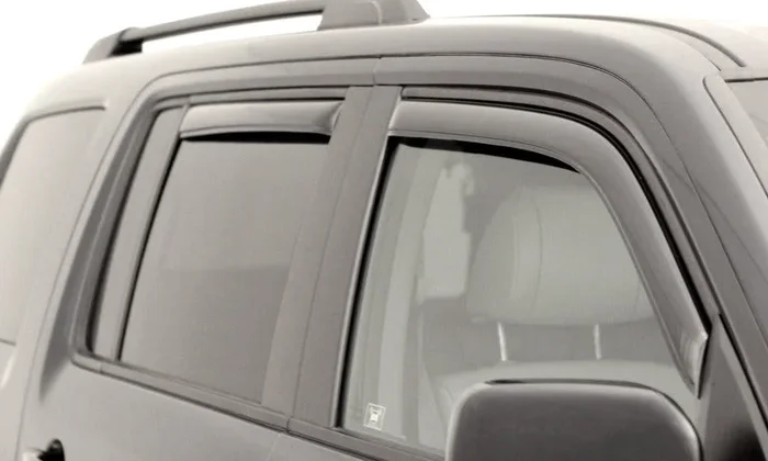 AVS 02-06 Cadillac Escalade Ventvisor In-Channel Front & Rear Window Deflectors 4pc – Smoke