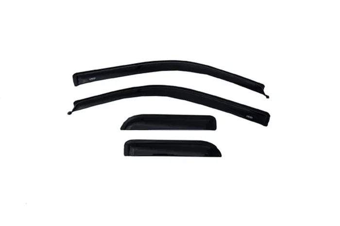 AVS 04-14 Ford F-150 Supercab Ventvisor Outside Mount Window Deflectors 4pc – Smoke