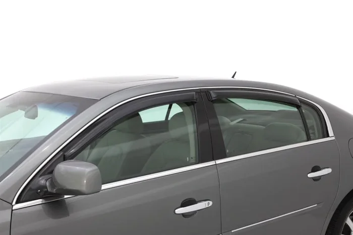 AVS 06-12 Buick Lucerne Ventvisor Outside Mount Window Deflectors 4pc – Smoke