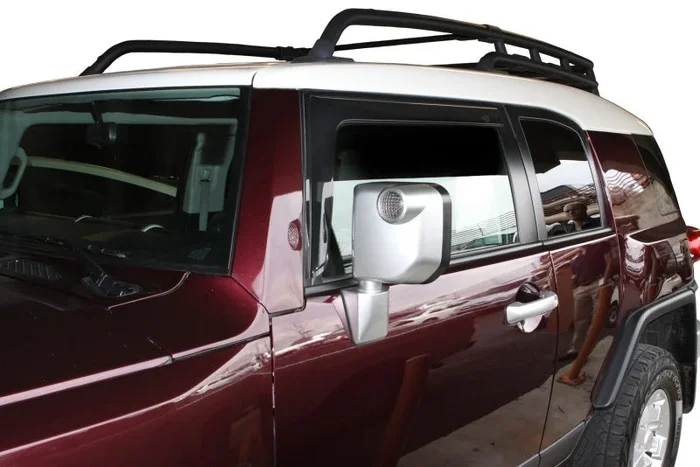 AVS 07-14 Toyota FJ Cruiser Ventvisor Outside Mount Window Deflectors 2pc – Smoke