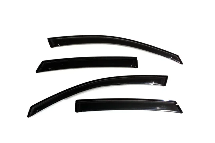 AVS 08-11 Ford Focus Ventvisor Outside Mount Window Deflectors 4pc – Smoke