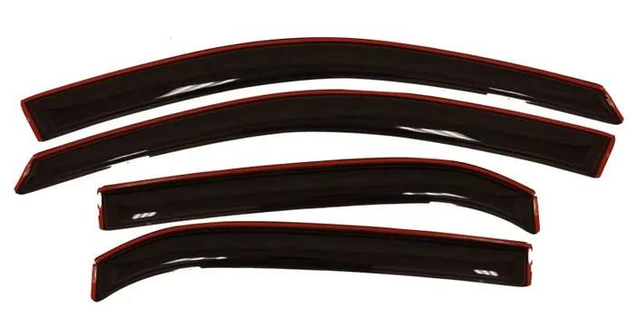AVS 10-17 Chevy Equinox Ventvisor In-Channel Front & Rear Window Deflectors 4pc – Smoke