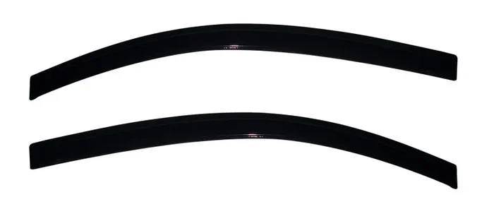 AVS 11-17 Fiat 500 Ventvisor Outside Mount Window Deflectors 2pc – Smoke2.0 lb