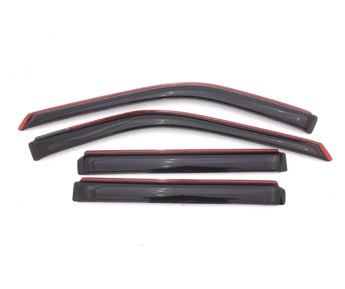 AVS 11-18 Ford Explorer Ventvisor In-Channel Front & Rear Window Deflectors 4pc – Smoke