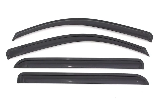 AVS 15-18 Chevy Silverado 2500 Crew Cab Ventvisor Outside Mount Window Deflectors 4pc – Smoke2.7 lb