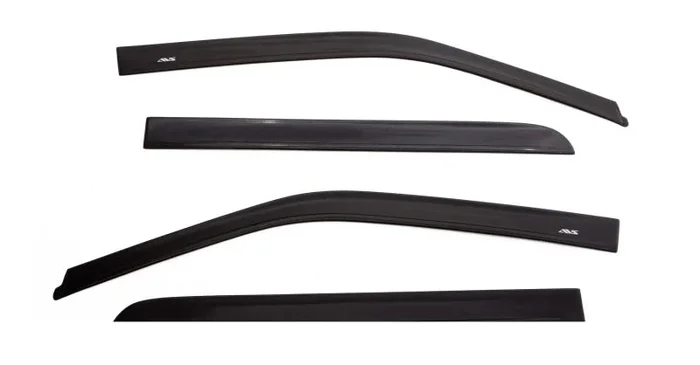 AVS 2019 RAM 1500 Crew Cab Ventvisor In-Channel Window Deflectors – 4pc – Smoke