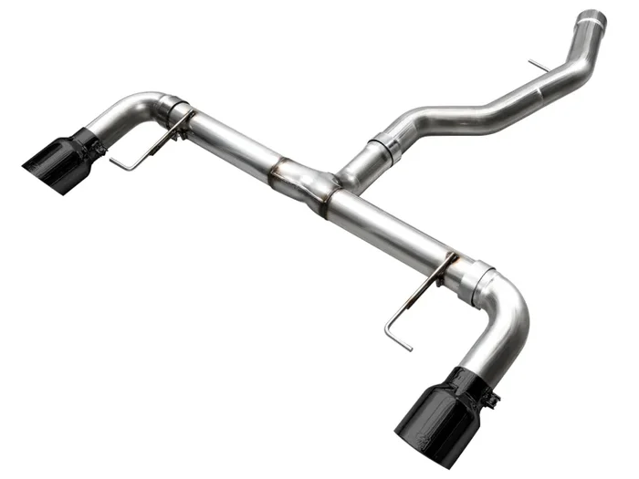 AWE 19-23 BMW 330i / 21-23 BMW 430i Base G2X Track Edition Axle Back Exhaust – Diamond Black