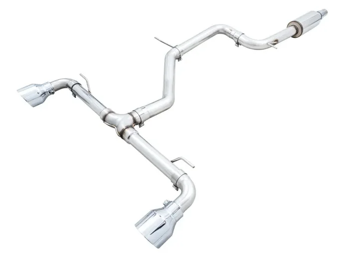 AWE 2022 VW GTI MK8Track Edition Exhaust – Chrome Silver Tips59.2 lb