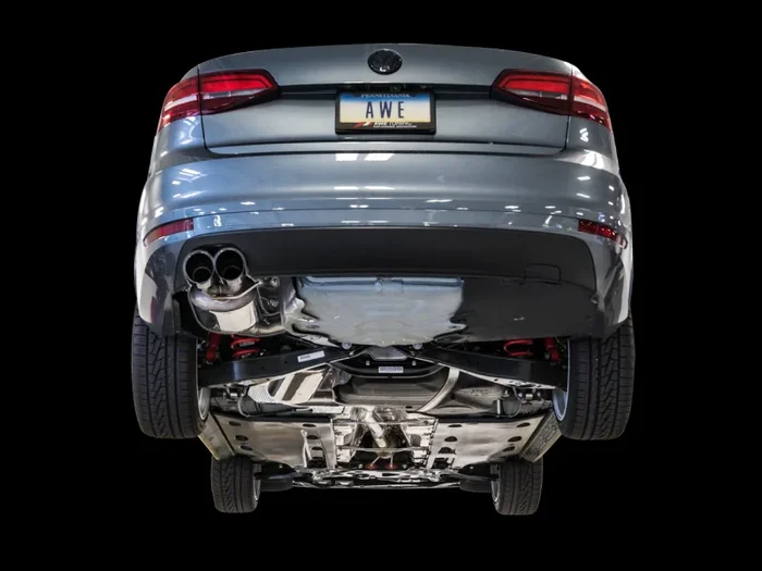 AWE Tuning 09-14 Volkswagen Jetta Mk6 1.4T Touring Edition Exhaust – Chrome Silver Tips