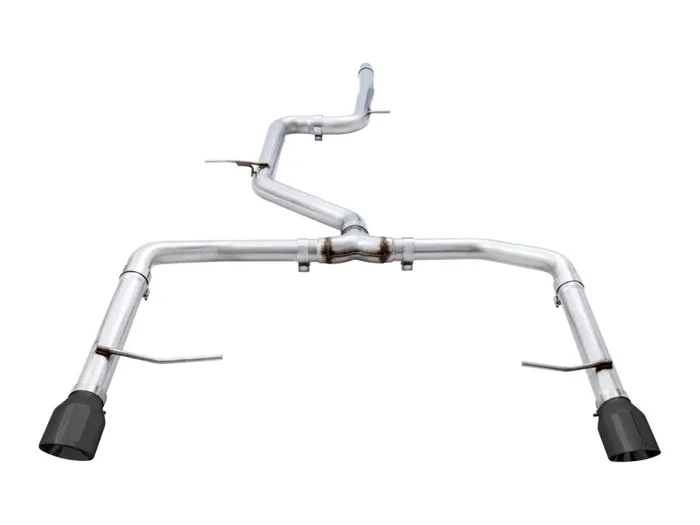 AWE Tuning 18-21 Volkswagen Jetta GLI Mk7 Track Edition Exhaust – Diamond Black Tips (Fits OEM DP)