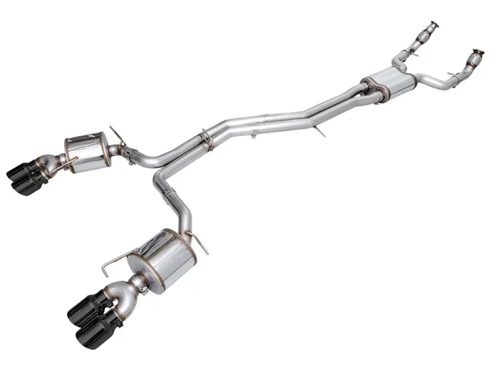 AWE Tuning 19-23 Audi C8 S6/S7 2.9T V6 AWD Touring Edition Exhaust – Diamond Black Tips