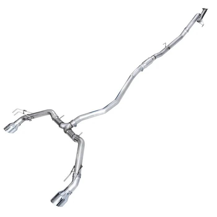 AWE Tuning 22+ Honda Civic Si/Acura Integra Track Edition Catback Exhaust – Dual Chrome Silver Tips