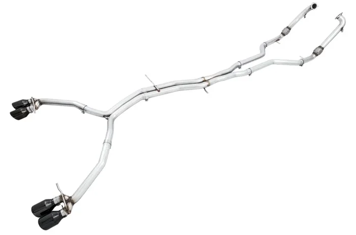 AWE Tuning Audi B9 S5 Coupe 3.0T Track Edition Exhaust – Diamond Black Tips (102mm)