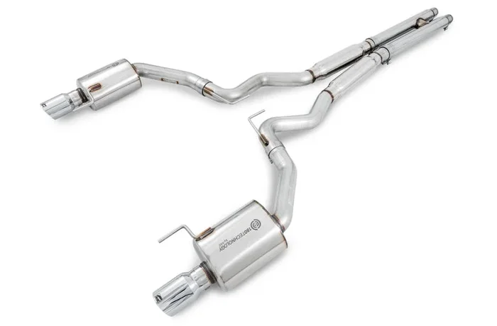 AWE Tuning S550 Mustang GT Cat-back Exhaust – Touring Edition (Chrome Silver Tips)
