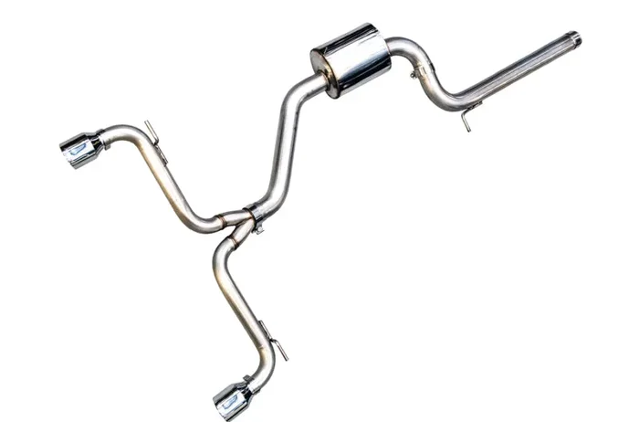 AWE Tuning VW MK7 GTI Track Edition Exhaust – Chrome Silver Tips