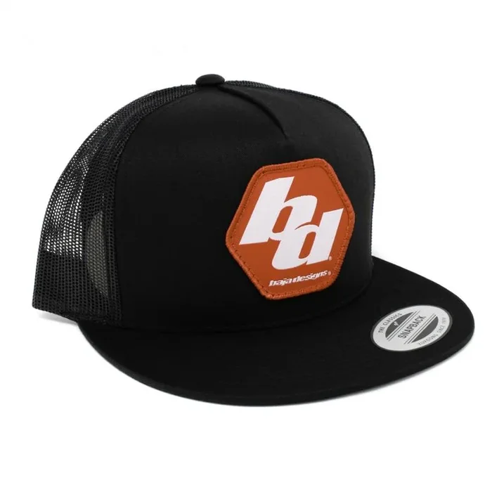 Baja Designs Flexfit Trucker Hat – Black