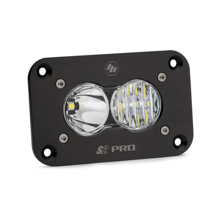 Baja Designs S2 Pro Flush Mount Driving Combo Pattern LED Work Light – Clear