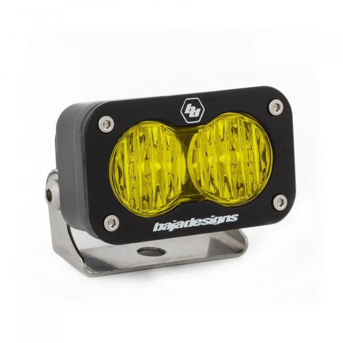 Baja Designs S2 Sport Wide Cornering Pattern LED Work Light – Amber