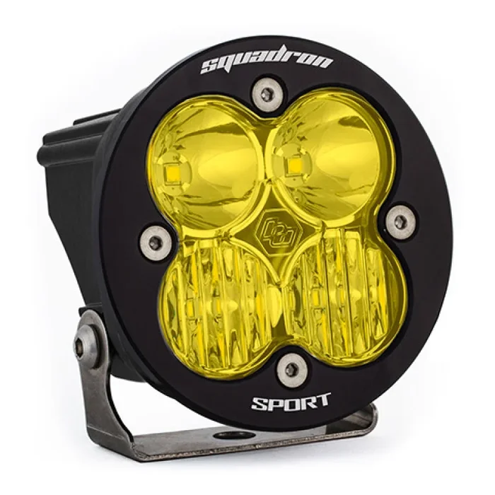 Baja Designs Squadron R Sport Driving/Combo Pattern LED Light Pod – Amber