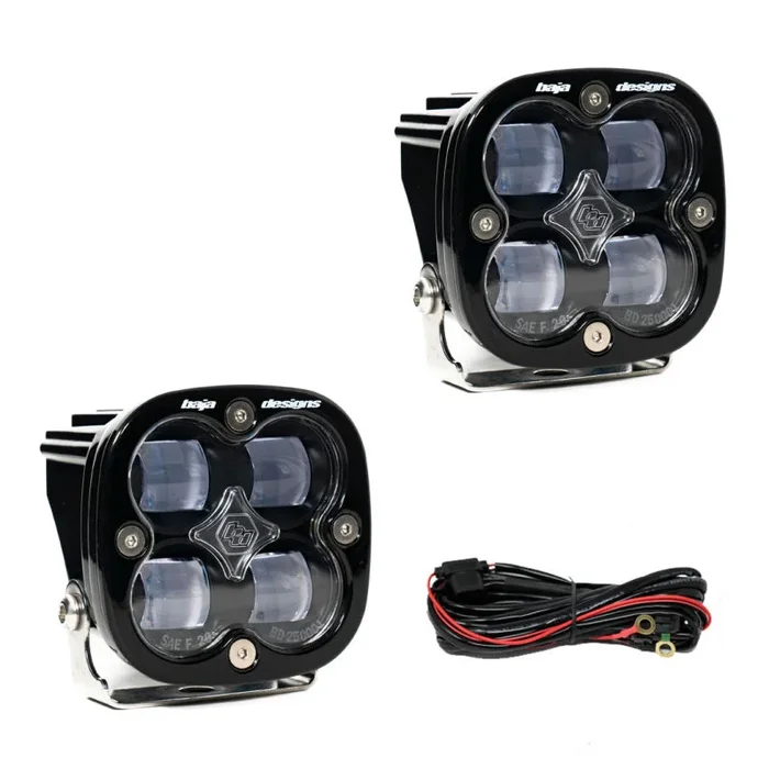 Baja Designs Squadron SAE LED Auxiliary Light Pod Pair – Clear