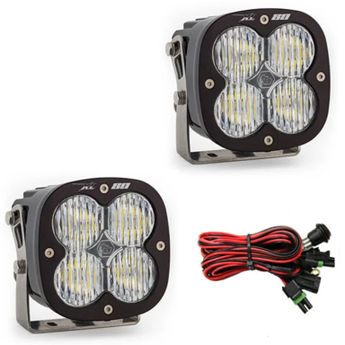 Baja Designs XL80 Series Wide Cornering Pattern LED Light Pods7.6 lb