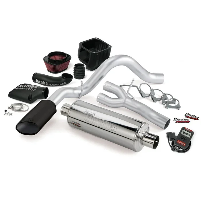 Banks Power 10 Chevy 5.3L CCSB FFV Stinger System – SS Single Side-Exit Exhaust w/ Black Tip