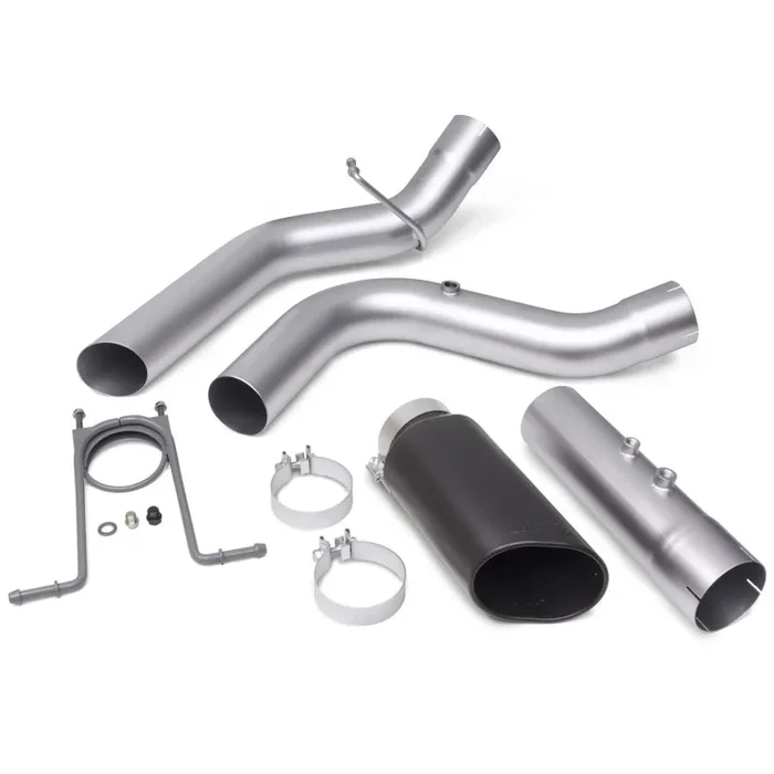 Banks Power 17+ GM Duramax L5P 2500/3500 Monster Exhaust System – SS Single Exhaust w/ Black Tip