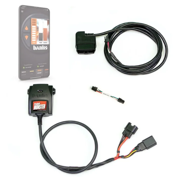 Banks Power Pedal Monster Kit (Stand-Alone) – Molex MX64 – 6 Way – Use w/Phone