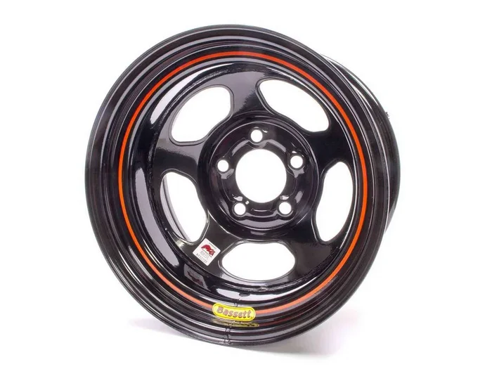 Bassett 15×8 IMCA Black Inertia 5×4.75
