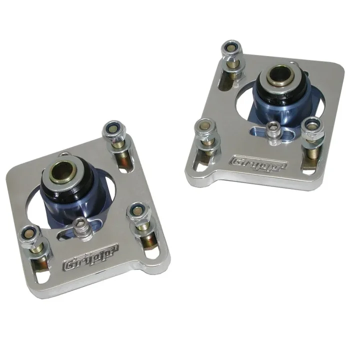 BBK 94-04 Mustang Caster Camber Plate Kit – Silver Anodized Finish