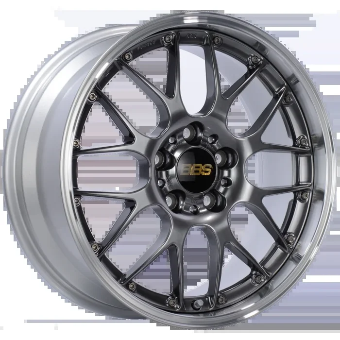 BBS RS-GT 18×9.5 5×130 ET48 CB71.6 Diamond Black Center Diamond Cut Lip Wheel