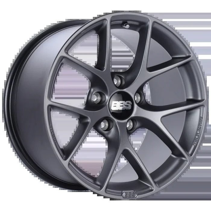 BBS SR 18×10 5×130 ET41 CB71.6 Satin Grey Wheel