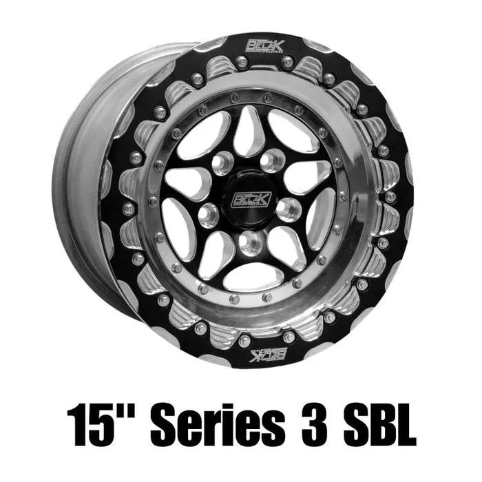 Belak 15×9 / 6in BS / 5×4.75 BP / High Pad / Series 3 Wheel – Single Beadlock Billet Outer Lip