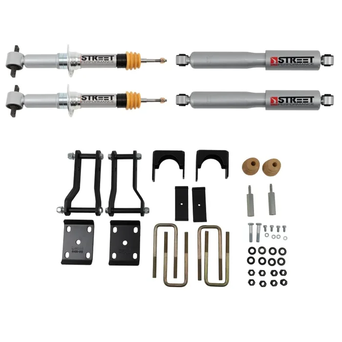 Belltech LOWERING Kit for 2019+ Ford Ranger 2WD 2in Front/4in Rear 1044SP